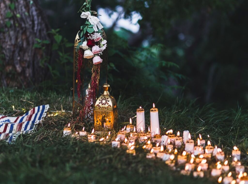 przygotowanie do ceremonii pogrzebowej